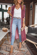 Velvet Kimono Coat