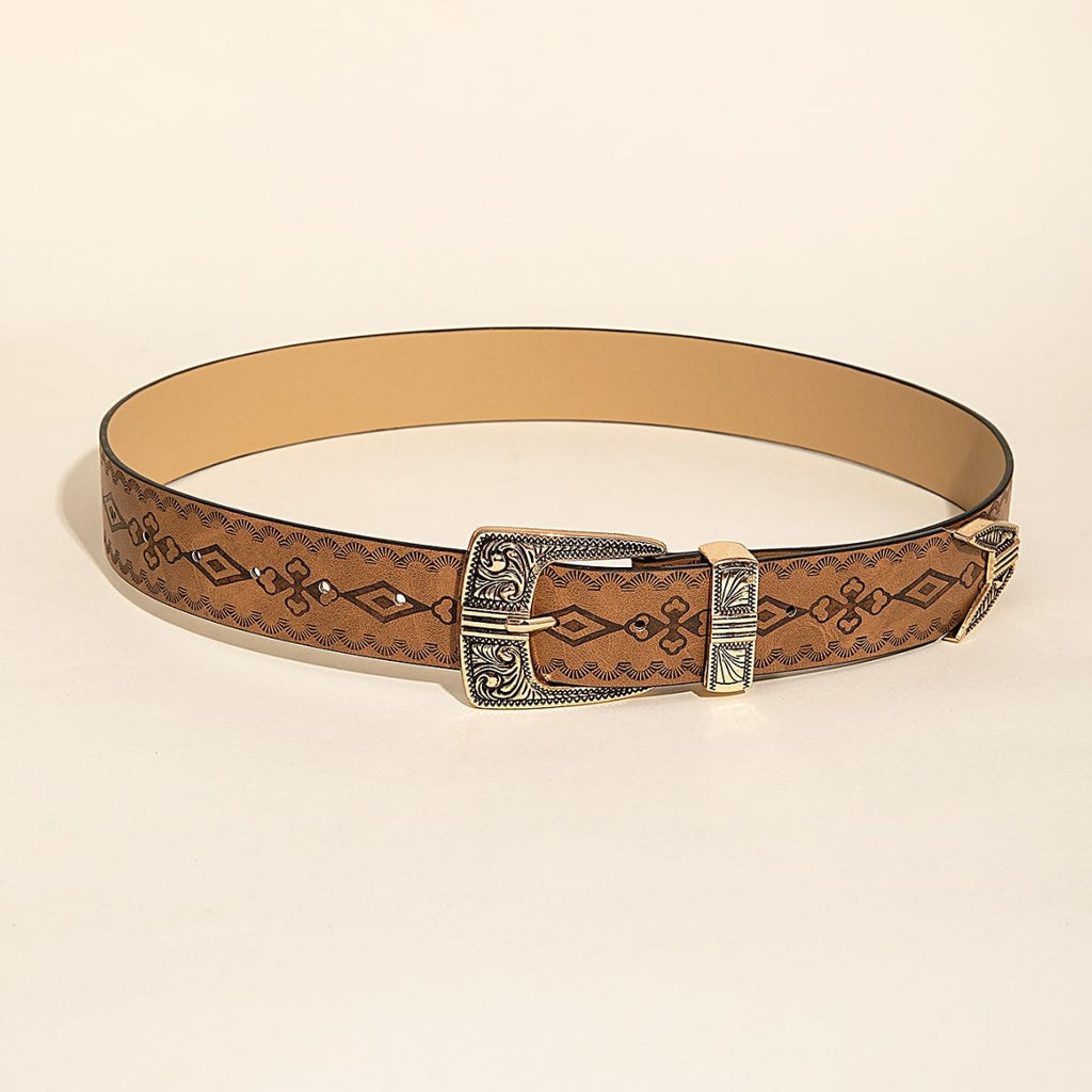 Women's Fashion Western Style Patterned Belt