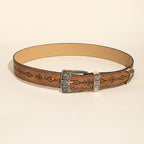 Women's Fashion Western Style Patterned Belt
