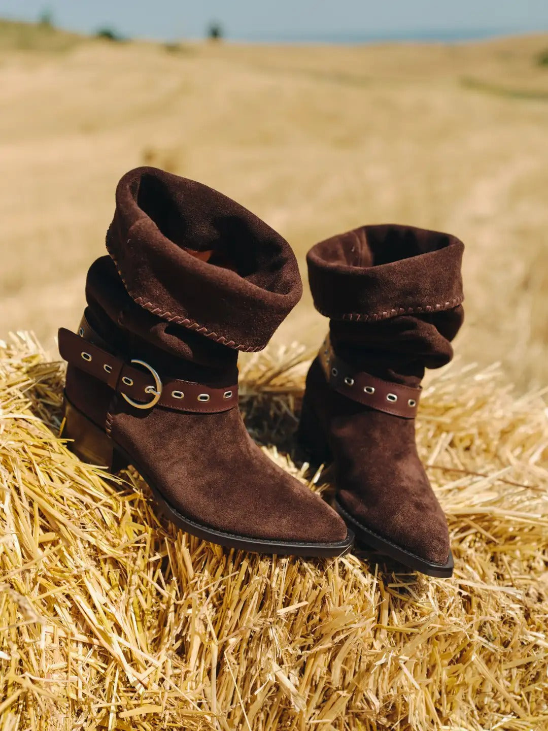 Women's Soft Leather Retro Fashion Riding Boots