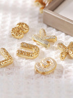 Pavl Bubble Letter Monogram Necklace