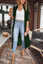 Velvet Kimono Coat