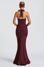 Vestido Tatiana™ | Elegancia fluida con escote halter