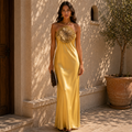 Vestido Margarita™ | Elegancia Solar y Sofisticación Atemporal