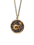 Boho Sun Moon Necklace