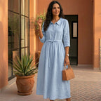 Paula | Vestido clásico ligero de interior