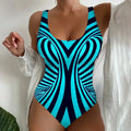 One Piece Swimsuit 3D Print Swimwear