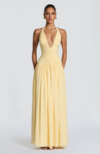 Vestido Martina™ | Elegancia fluida con escote halter