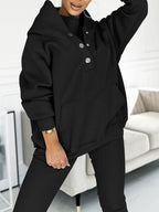Casual and Comfortable Three-piece Sweatshirt Set